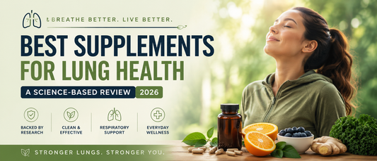 Healthy middle-aged adults enjoying outdoor exercise representing the best supplements for lung health.