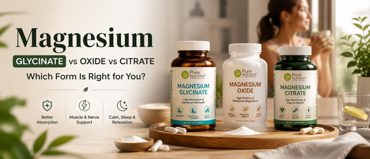 Magnesium glycinate vs citrate vs oxide supplement comparison for sleep digestion and absorption