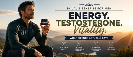 Healthy middle-aged man demonstrating shilajit benefits for men through active lifestyle and vitality