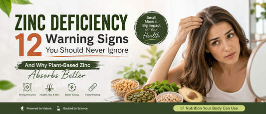 Woman experiencing fatigue and hair thinning while learning about zinc deficiency warning signs