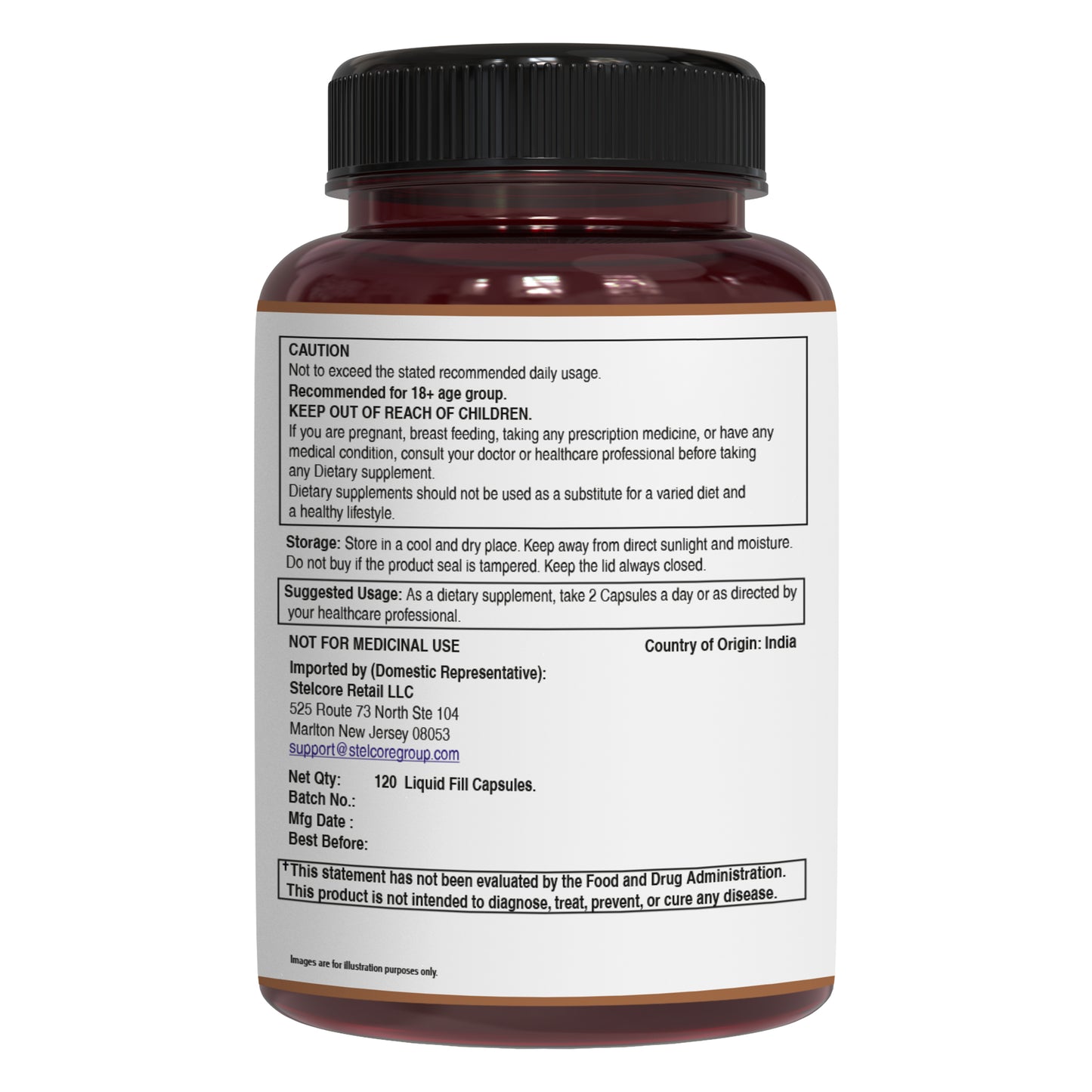 Pure Nutrition Flaxseed Oil 1000mg – 120 Veg Capsules | Rich in Omega-3, Omega-6 & Omega-9 | Supports General Wellness