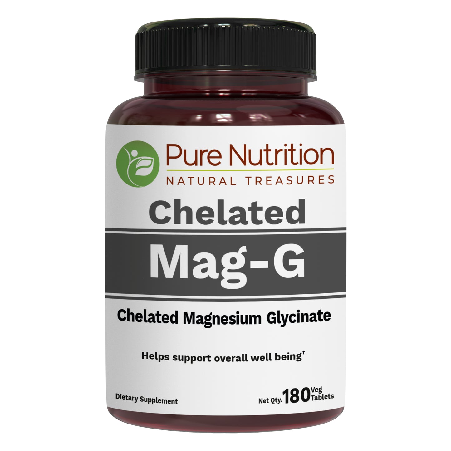 Mag-G – Magnesium Glycinate Supplement | Veg Tablets | Supports Overall Wellness
