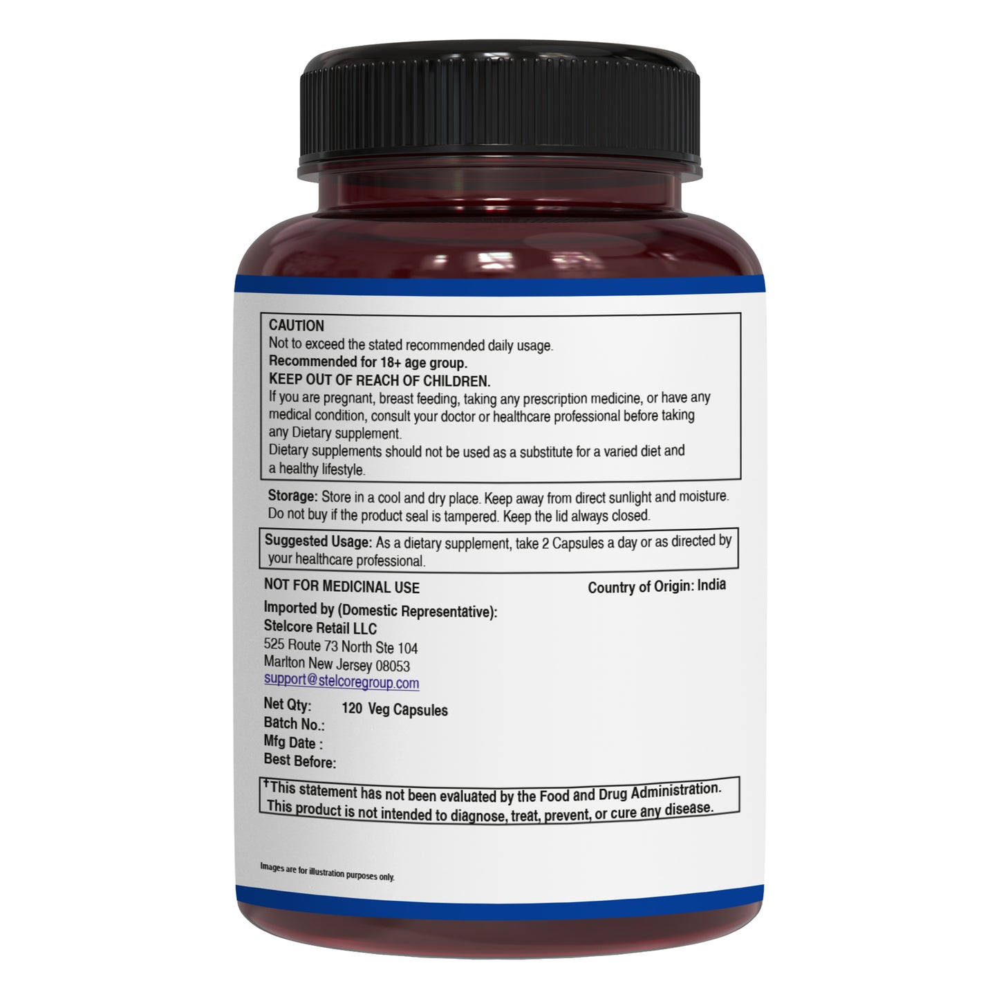 Pure Nutrition NAC – 1200mg (120 Veg Capsules)