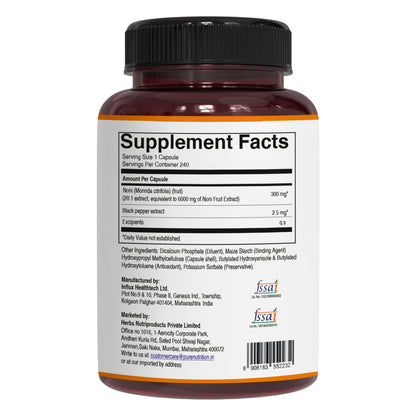 Pure Nutrition Noni Fruit 6000 – 240 Veg Capsules