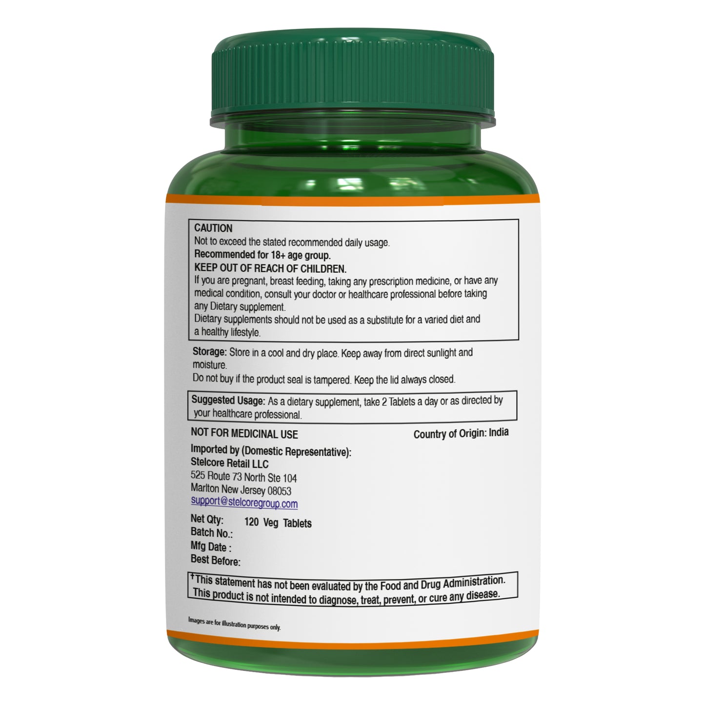 Pure Nutrition Organic Moringa Tablets – 1200 mg