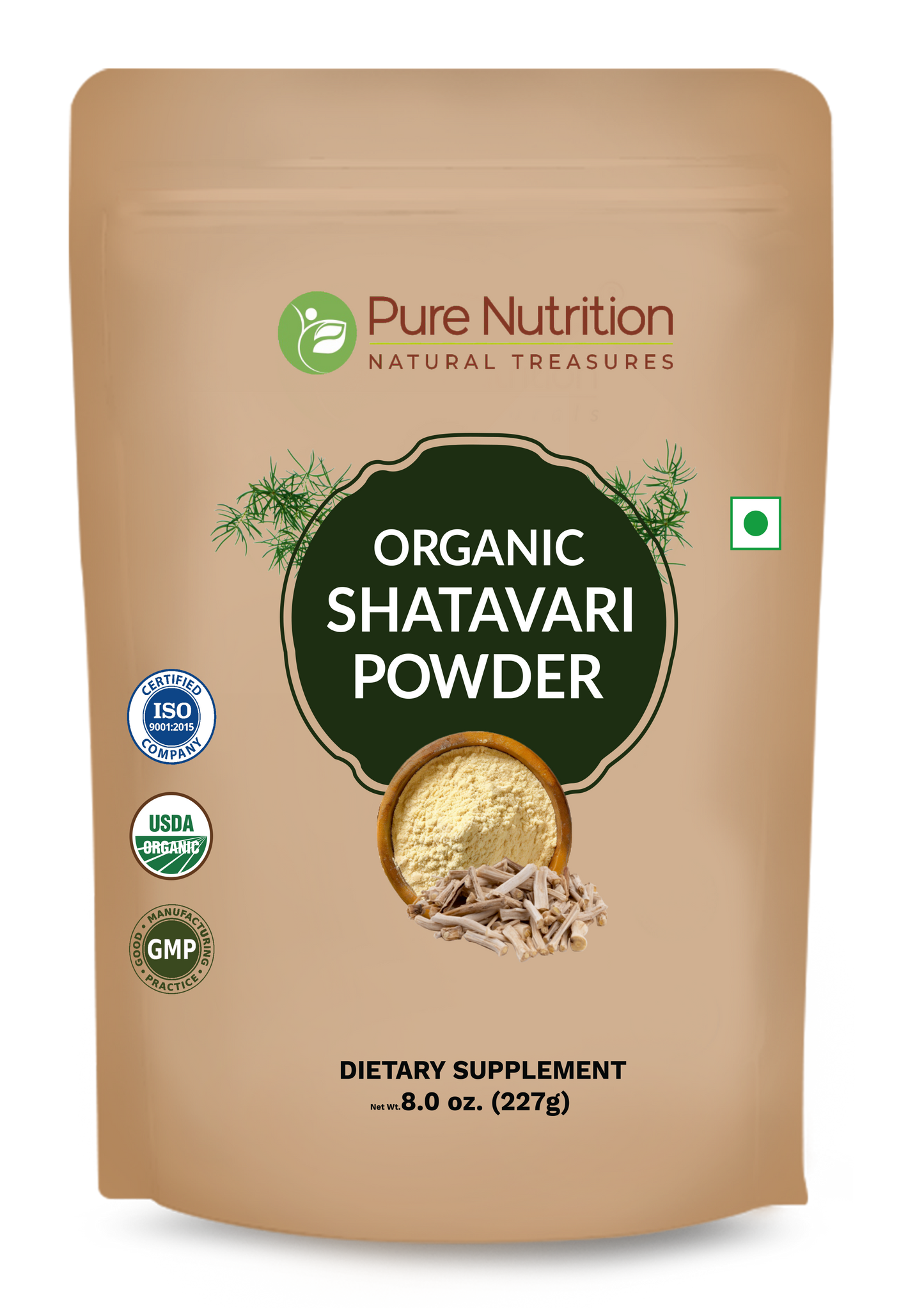 Pure Nutrition Organic Shatavari Powder | 227 g
