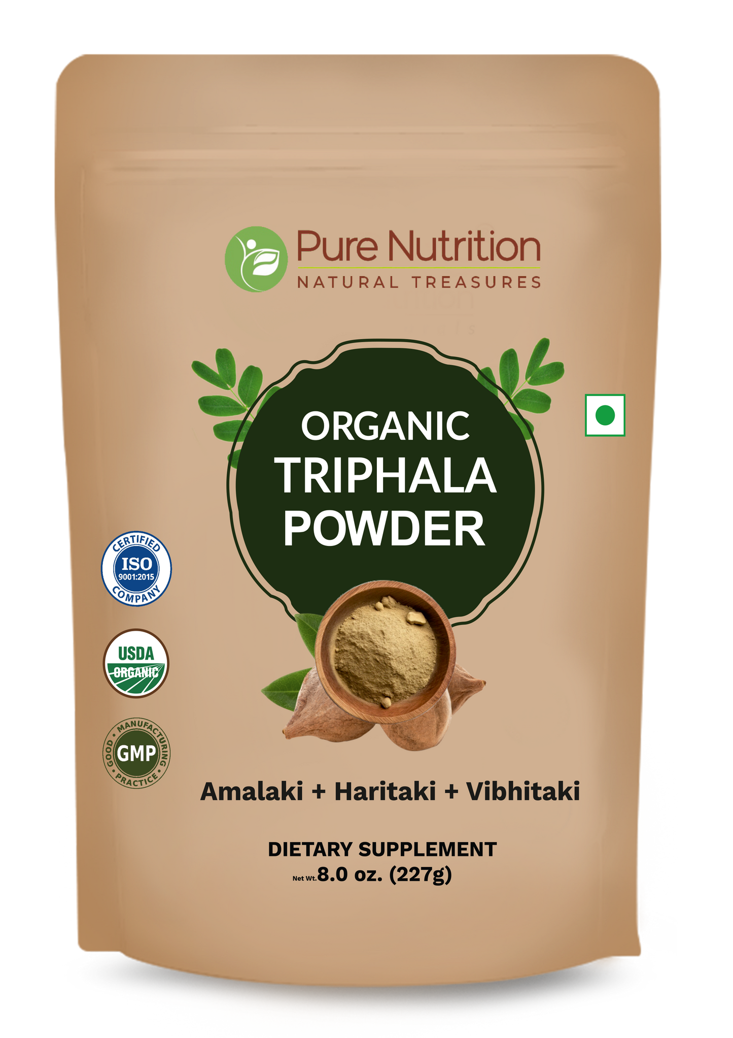 Pure Nutrition Organic Triphala Powder | 227 g