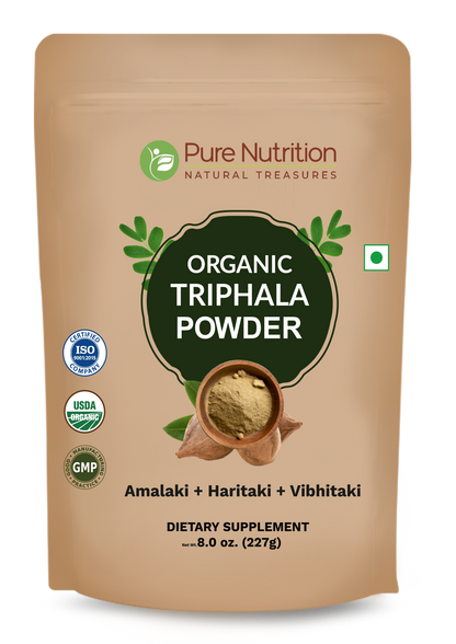 Pure Nutrition Organic Triphala Powder | 227 g