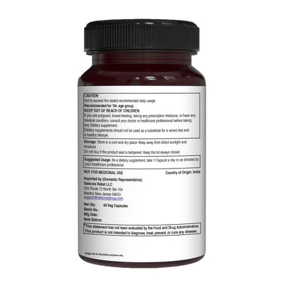 Pure Nutrition Papaya Complete | With Papaya Extract, Pomegranate & Vitamin C – 60 Veg Capsules