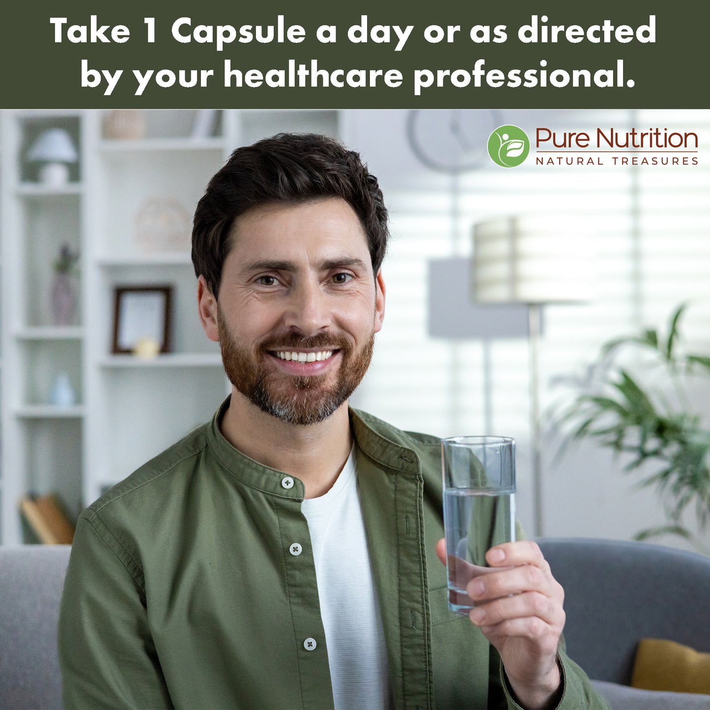 Pure Nutrition Stinging Nettle 120 Veg Capsules | Herbal Supplement for Overall Wellness