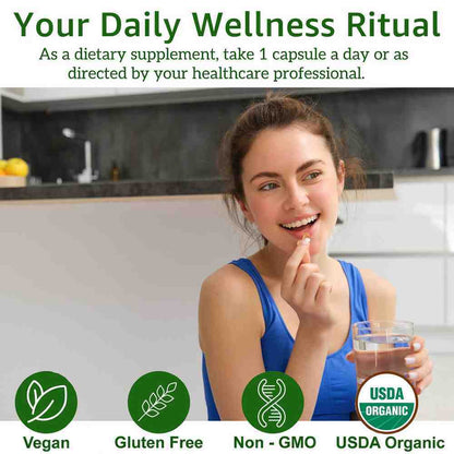 Pure Nutrition Organic Triphala 120 Veg Tablets