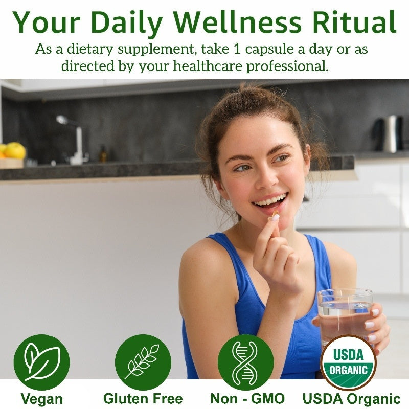 Triphala Extract Capsules - Traditional Ayurvedic Digestive Support & Gentle Daily Detox