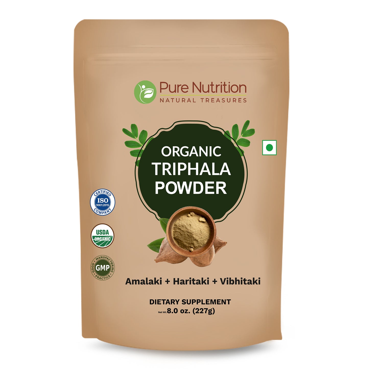 Pure Nutrition Organic Triphala Powder | 227 g